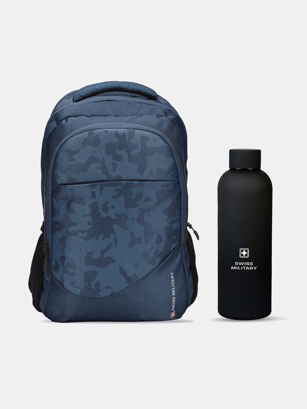 Diwali Gift Combo | Snowflake 33L Laptop Backpack For 15.6 Inch & 480ml Hydra Flask Bottle