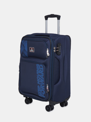 Neptune Soft Trolley Luggage Bag, 360° Wheels