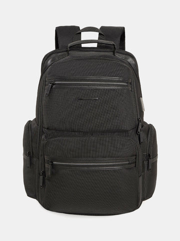 colin leather crunch backpack Colins Keirs Black for Men, 15.6