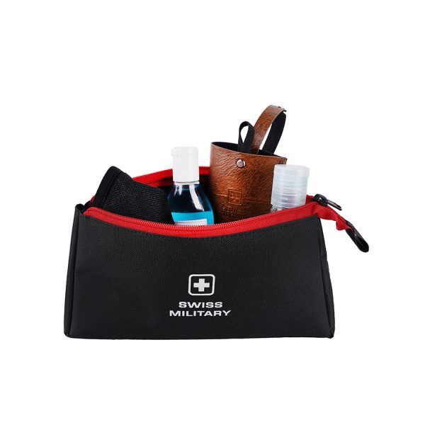 Mask, Sanitizer, Disinfectant, Carrying Pouch, Gloves, Sanitizer holder Pouch
