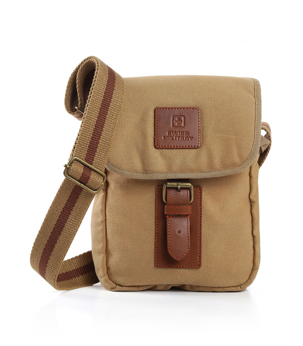 Large Capacity Shoulder Bag Leather Canvas Bag - Canvas Bag Leather Bag