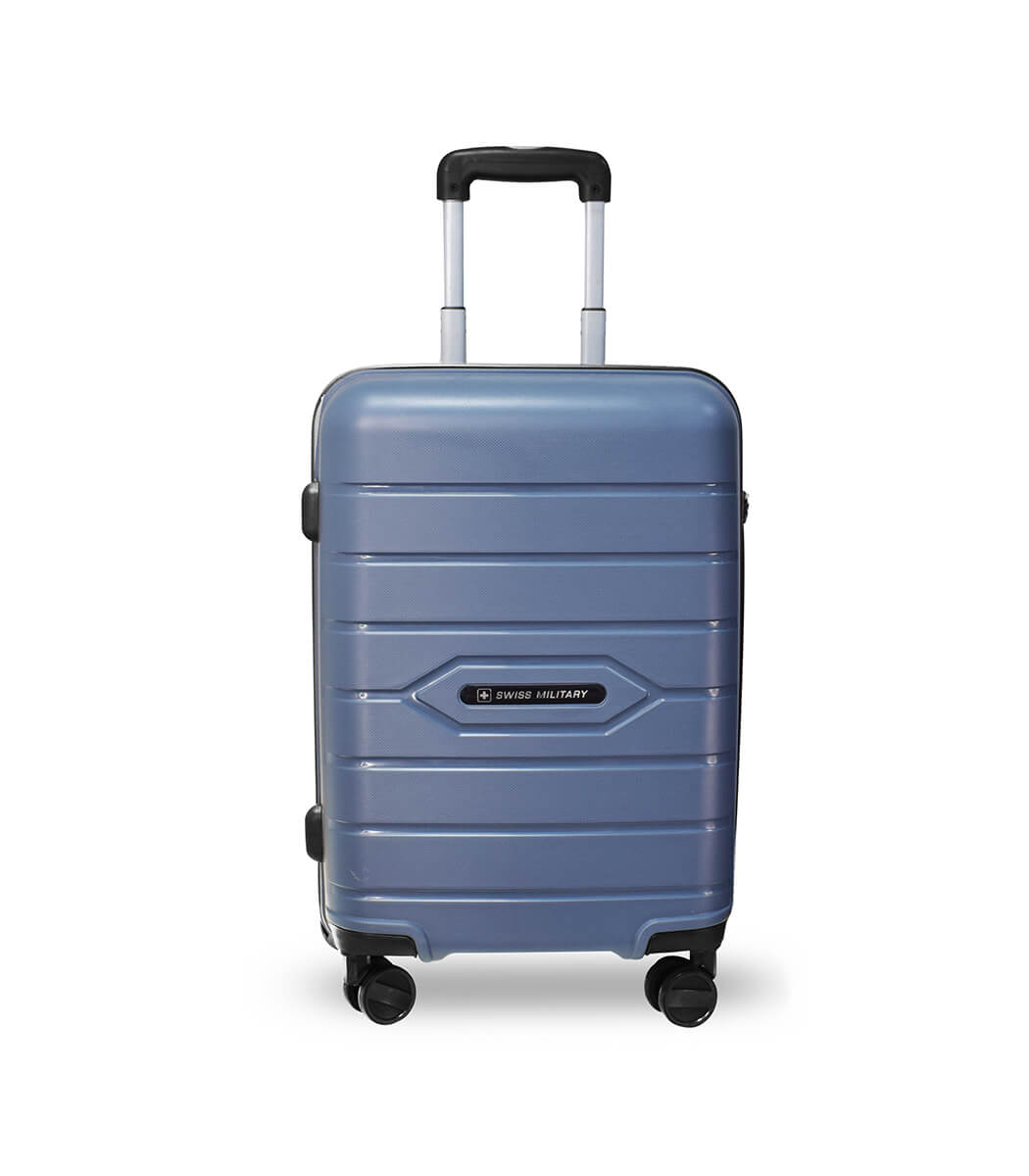 Electron Hardsided Polycarbonate Luggage Trolley Bag Check-in Suitcase - 24  inch Sky Blue - Price in India | Flipkart.com