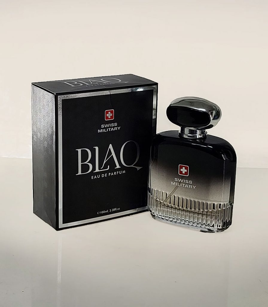 BLAQ Eau De Parfum your new Signature - SWISS MILITARY CONSUMER GOODS ...