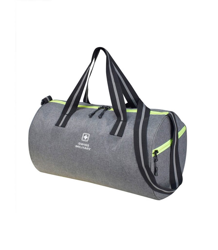 Unisex 27L Sports Duffle Bag With Adjustable Shoulder Strap, Grey ...